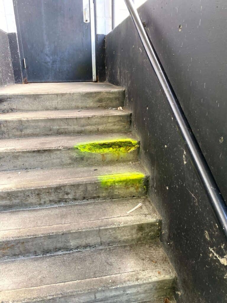 Two concrete steps before a repair